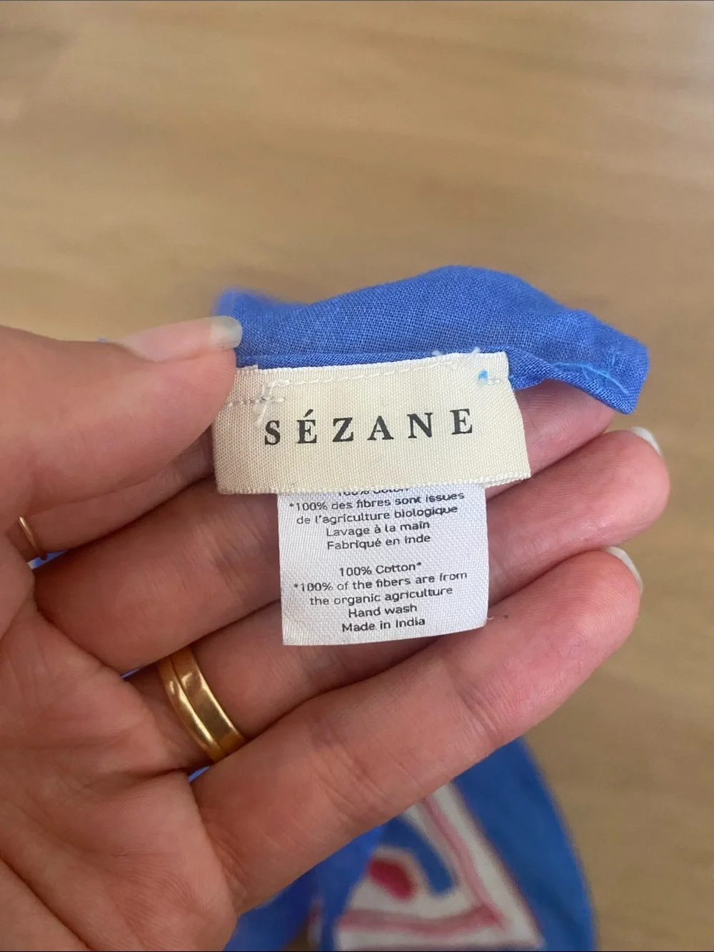 Sezane minor wear